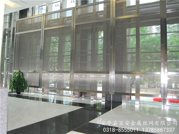 金屬網(wǎng)簾_辦公隔斷