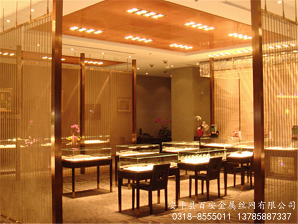 展廳金屬網簾